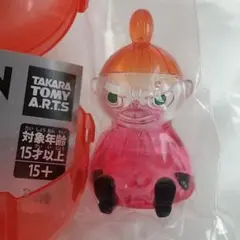 ムーミン クリアソフビフィギュア リトルミイ ガチャ