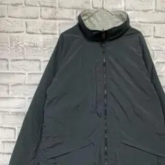 コロンビア　マウンテンパーカー中綿レディースL グレーロゴ刺繍アウトドア910
