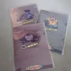 リロ&スティッチ クリアファイル 　3枚セット