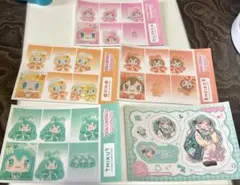 キャンドゥ バラエティステッカー 5枚（シークレットあり）