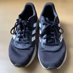 adidas ランニングシューズ コアランナー 黒/白　27.0cm