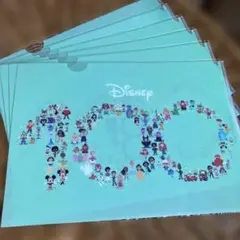 【未使用品】Disney 100周年記念クリアファイル ６枚セット