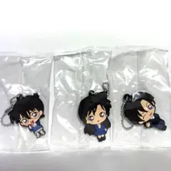 名探偵コナン カプセルラバーマスコット 2026 江戸川コナン、毛利蘭、萩原研二