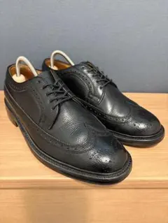 【美品】REGAL ウイングチップ 24EE ブラック レザーシューズ