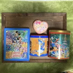 ディズニーお菓子空き缶4個まとめ売り