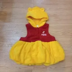 Disney プーさん フード付きコスチューム 90cm