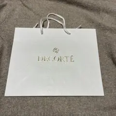 DECORTÉ ショップ袋 大きめ ホワイト