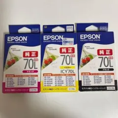 未使用期限切れ】EPSON 純正インクカートリッジ 70L 増量6色7個 - メルカリ