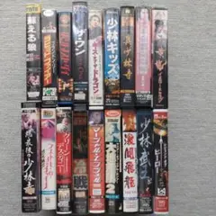 【18本】アジア映画 VHSコレクション　ビデオテープ　ブランドン・リー