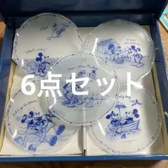 ディズニー　ミッキーアンリミテッド　パーティーセット　6点セット　ガラス