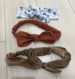 ベビー リボン ヘアバンド 3点セット