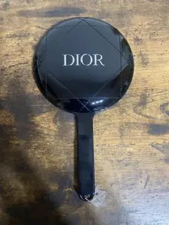 Dior ノベルティ　ハンドミラー 黒 付属箱付き　新品未使用