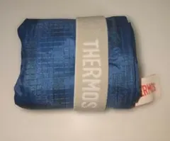 THERMOS エコバッグ 折りたたみ ブルー