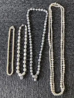 真珠ネックレスセット（バロックパール）他4点まとめて