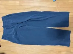 GU ダークブルー カジュアルパンツ Lサイズ
