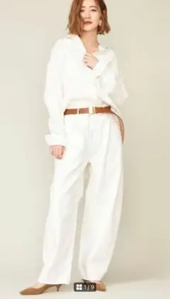 upper hights for conte ベージュデニムパンツ 23インチ - メルカリ