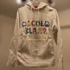 COCOLA BLAND フード付きパーカー 白のサムネイル