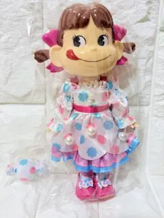 新品未開封 60thアニバーサリー記念カラフルミルキーペコちゃんポコ