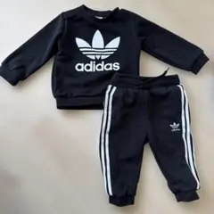 adidas ブラック トレーナー・パーカー 80