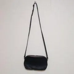 ampersand アンパサンド レザー ショルダーバッグ 黒 ブラックのサムネイル