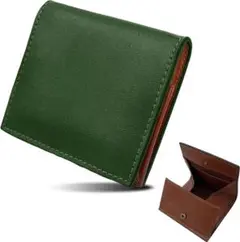 新品未使用 Elegant Life メンズ 本革財布 小銭入れ コンパクト