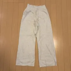 UNIQLO ウォッシャブルニットリブパンツ L