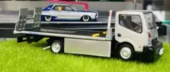 トミカ　1/64 花見台自動車 LV-N144 改　積載車　ミニカー　グラチャン