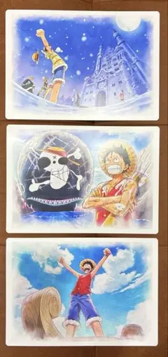 ONE PIECE くら寿司 3枚セット