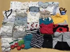 ベビー服 新生児50~70 男の子 まとめ売り 美品 40点~