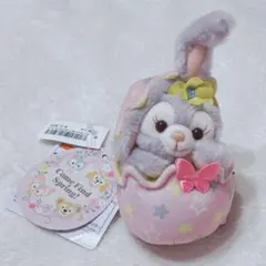 ダッフィー カムファインドスプリングス ぬいぐるみバッジ ディズニー