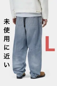 カーハート ウォッシュ加工 シンプルパンツ 32×32 美品のサムネイル