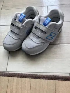R*o様 New Balance キッズ スニーカー グレー/ブルー　16.5