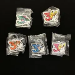 ポケモン 30周年 メタルチャームマスコット