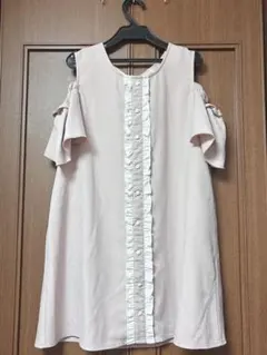 エブリンevelynオフショルダートップスワンピースバックリボンかわいい量産型