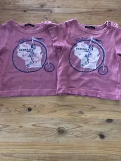 FITH Tシャツ 2枚セット S 80 90 双子