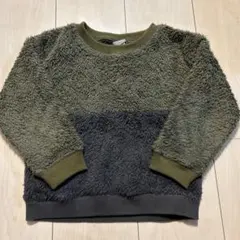 オリーブグリーン グレー トレーナー