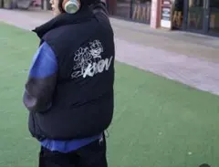 カオヨリナカミ リバーシブル ダウンジャケット