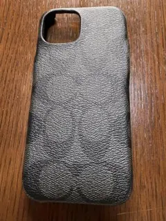 COACH iPhone15ケース ブラック 目立った傷汚れなし