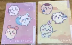 ちいかわ　A5 クリアファイル　3 ポケット　2種類