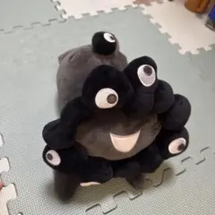 関西万博 黒ミャクミャク 這型ぬいぐるみ ブラック L