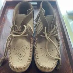 【極美品 未使用】リーガル　REGAL レザー　モカシン　シューズ　24.5