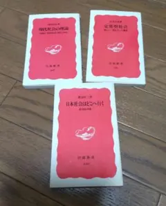 3冊★現代社会の理論/定常型社会/日本社会はどこへ行く