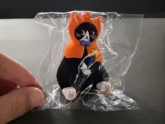 カルディ KALDI ハロウィン 猫 黒猫 はちわれ マスコットフィギュア