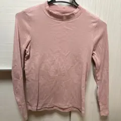 UNIQLO ピンク タートルネック Mサイズ