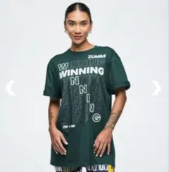 ZUMBA 最新作!正規品!未開封未使用品!3pcT.ダークグリーン