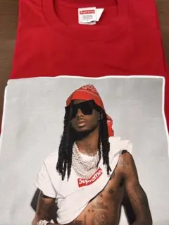 新品 Supreme Playboi Carti Tee レッド