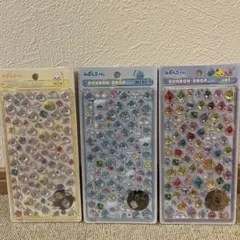 しずくちゃん　ボンボンドロップシールミニ 3枚セット