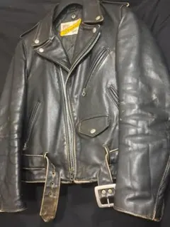 70s Schott 逆ハ 希少サイズ42 ビンテージ ライダース シングル - メルカリ