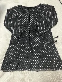 ドット柄 チュニック