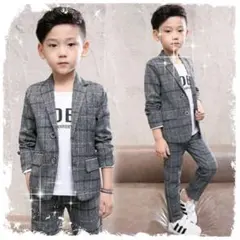 韓国★男の子 キッズ フォーマル スーツ メンズ ジャケットパンツセット